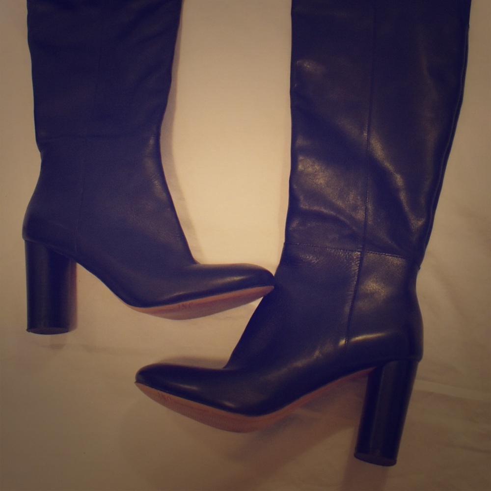 Black Leather Boots